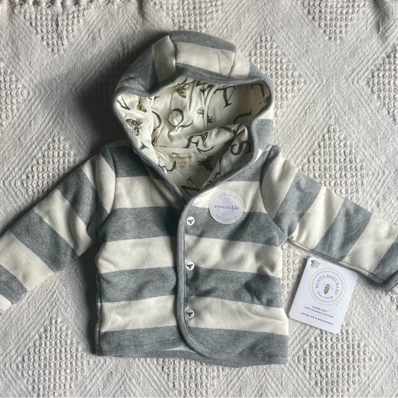 Large Burt’s Bees Baby Bundle Size 3-6 & 6-9 months NWT - Picture 5 of 10